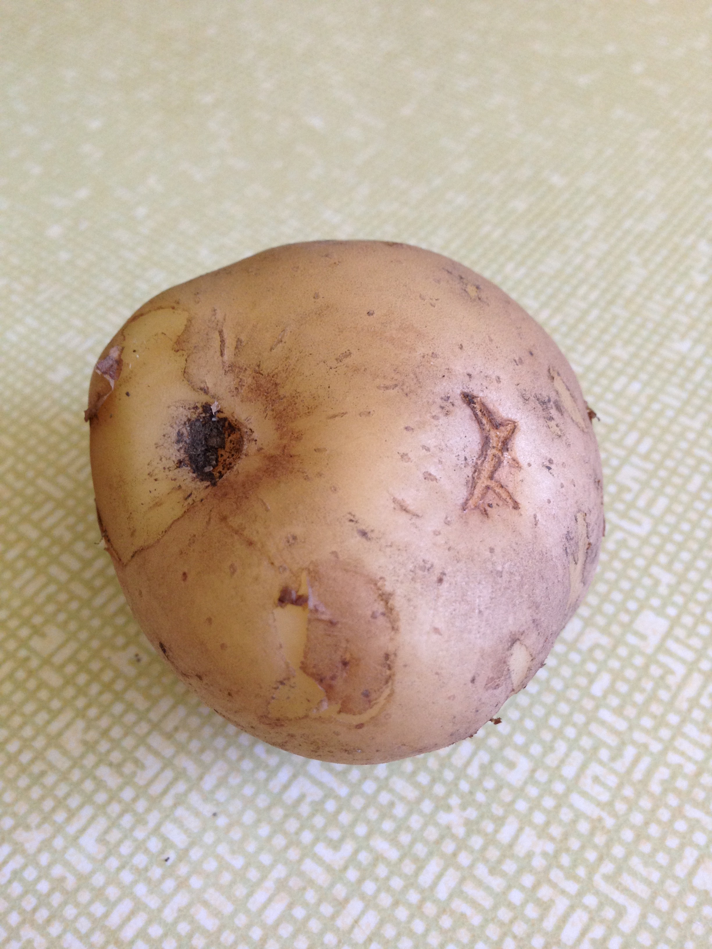 One potato…